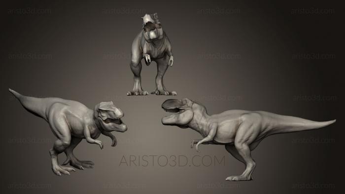 Figurines of griffins and dragons (STKG_0073) 3D model for CNC machine
